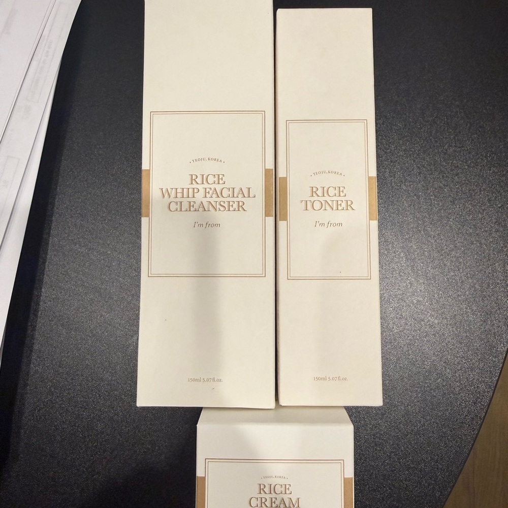 “I’m From” Rice Skincare Set - Korean Skincare